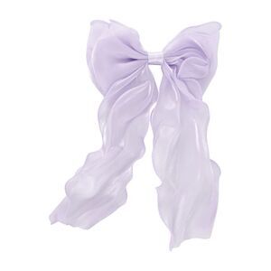 Fashion Cute Bow Hair Pins Hairdo Pins Purple